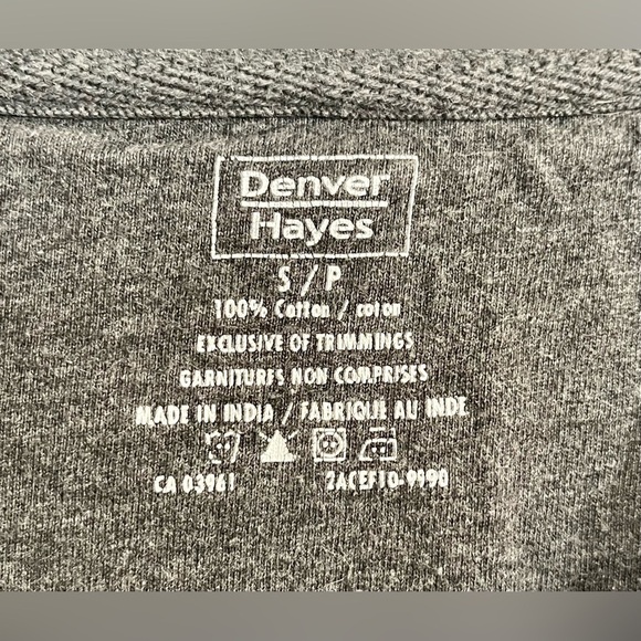 100% Cotton Grey  Longsleeve - Picture 3 of 3